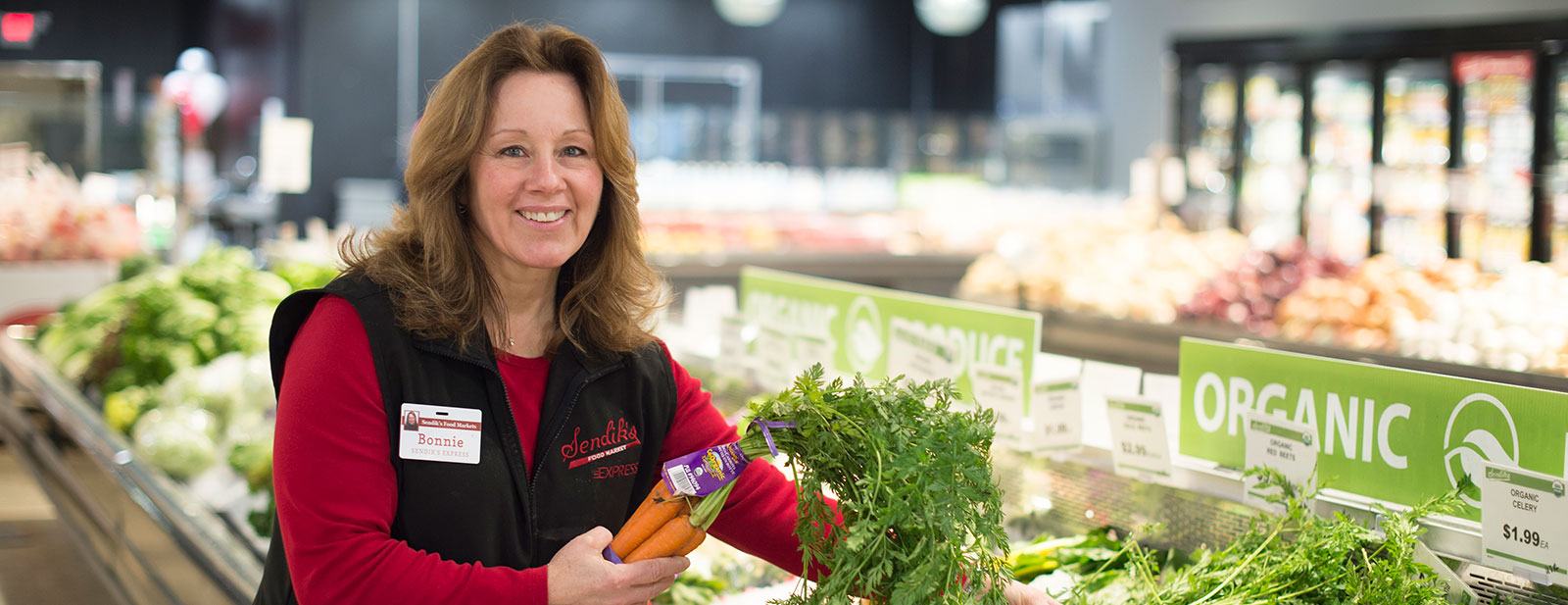 Personal Shopper with produce